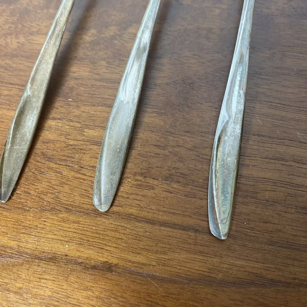 Supreme Cutlery Silverplate Flatware TEASPOONS Iced Tea Set 5